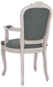 Καρέκλες Τραπεζαρίας 2 τεμ Σκ. Γκρι 62x59,5x100,5εκ Υφασμάτινες - Γκρι