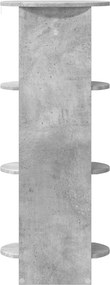 vidaXL Βοηθητικό ντουλάπι Σκυρόχρωμο Γκρι 40 x 40 x 100 cm