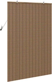 vidaXL Ρόλερ (στόρι) Καφέ 110 x 160 cm Μπαμπού