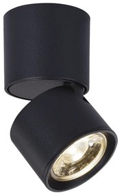 Σποτ Μονόφωτο LED Aca Pluto RA33LEDS6BK Black