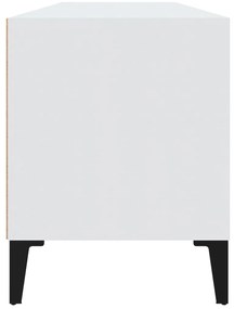 vidaXL Έπιπλο Τηλεόρασης Λευκό 100x34,5x44,5 εκ. Επεξεργασμένο Ξύλο