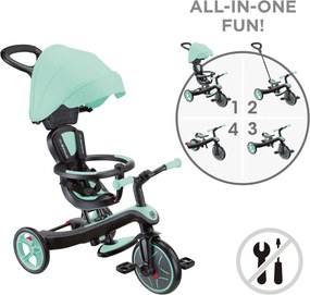 Globber Τρίκυκλο Trike Explorer 4in1 Mint