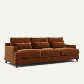 Καναπές από βελούδινο chenille, Alwine