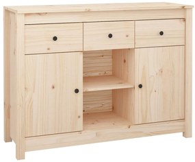 vidaXL Ντουλάπι 100x35x74,5 εκ. από Μασίφ Ξύλο Πεύκου