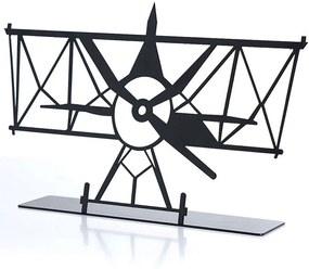 Διακοσμητικό Επιτραπέζιο Glider 901LMN1120 28x17cm Black Aberto Design Metal