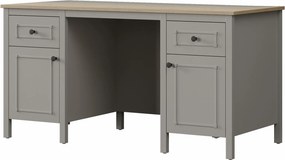 Γραφείο Γκρι / Δρυς PAUCAL 150x65x77.3