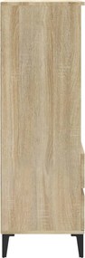 vidaXL Ντουλάπι Sonoma Δρυς 40x36x110 εκ. από Επεξεργασμένο Ξύλο