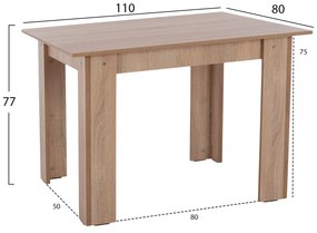 ΣΕΤ ΤΡΑΠΕΖΑΡΙΑΣ 5ΤΜΧ KELVIN HM21116 ΤΡΑΠΕΖΙ ΜΕ ΚΑΡΕΚΛΕΣ ΜΕΤΑΛΛΙΚΕΣ ΜΕ ΥΦΑΣΜΑ (1 Τεμμάχια)