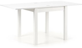 Τραπέζι Houston 224, Άσπρο, 76x80x80cm, 32 kg, Επιμήκυνση, Πλαστικοποιημένη μοριοσανίδα, Ινοσανίδες μέσης πυκνότητας | Epipla1.gr