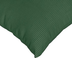 vidaXL Μαξιλάρι Καναπέ 2 pcs Σκούρο Πράσινο 50 x 30 cm