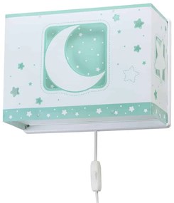 MoonLight Green απλίκα τοίχου διπλού τοιχώματος (63238[H]) - 63238H - 63238H