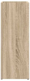 vidaXL Σχέδιο &amp; βάση αποθήκευσης Δρύς Sonoma 25 x 24,5 x 64 εκ.