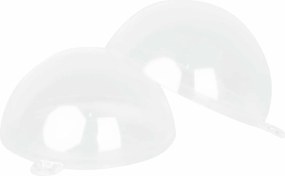 vidaXL Σετ Χριστουγεννιάτικων Στρογγυλών Μπαλίτσων 50 τμχ. Διαφανές