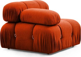 Corner Sofa Bubble Corner ( L1-O1-1R -Puf) - Tile Red Tile Red