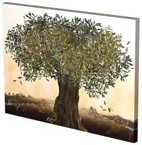 Πίνακας Σε Καμβά MH52 60x80cm Multi Οριζόντιοι Καμβάς