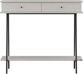 Κονσόλα Elite Megapap χρώμα λευκό του πάγου 100x40x88εκ.