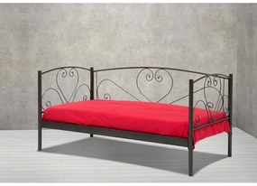 Κάλυμνος Μεταλλικός Τριθέσιος Καναπές Κρεβάτι (Για Ημίδιπλο Στρώμα 110×200)