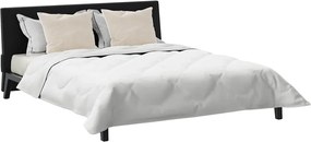 vidaXL Παπλωματοθήκη με Μαξιλάρια με μαξιλάρι 3 pcs Λευκό