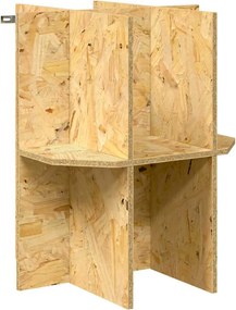 vidaXL Terrarium Καφέ 40 x 40 x 90 cm OSB