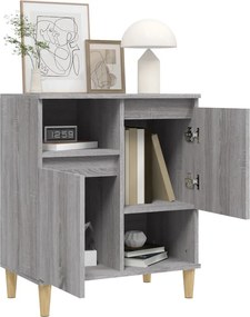 vidaXL Ντουλάπι Γκρι Sonoma 60x35x70 εκ. από Επεξεργασμένο Ξύλο