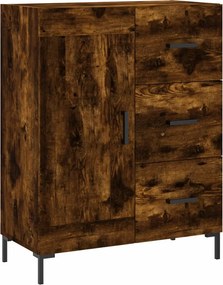 vidaXL Ντουλάπι Καπνιστή Δρυς 69,5 x 34 x 90 εκ. Επεξεργασμένο Ξύλο