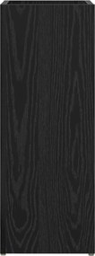 vidaXL Σχέδιο &amp; βάση αποθήκευσης Μαύρη Οξυά 25 x 24,5 x 64 εκ.