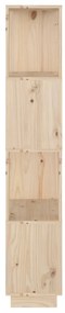 vidaXL Βιβλιοθήκη/Διαχωριστικό Χώρου 51x25x132 εκ. Μασίφ Ξύλο Πεύκου