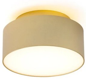 Πλαφονιέρα Φωτιστικό Οροφής LED 18 Χρυσό +6W Έμμεσος Φωτισμός Marlene R14340 Rendl R14340