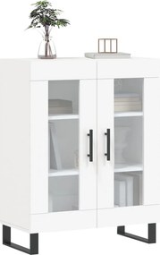 vidaXL Ντουλάπι Λευκό 69,5 x 34 x 90 εκ. από Επεξεργασμένο Ξύλο