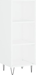 vidaXL Ντουλάπι Λευκό 34,5x32,5x90 εκ. Επεξεργασμένο Ξύλο
