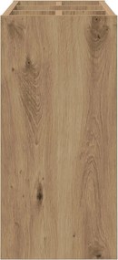 vidaXL Σχέδιο &amp; βάση αποθήκευσης Artisan Oak 65 x 24 x 50 εκ