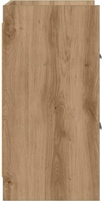 vidaXL Κομοδίνα 2 τεμ. Artisan Δρυς 40 x 30 x 60 cm Επεξεργασμένο Ξύλο