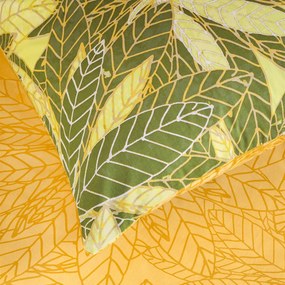 Κουβερλί Υπέρδιπλο (220x245) 2 Όψεων Kocoon Raellia Green