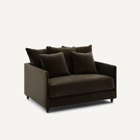 2θέσιος πτυσσόμενος καναπές από βελούδο, Lazare