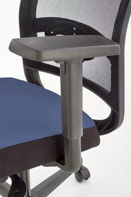 GULIETTA  office chair, color: black / blue DIOMMI V-NS-GULIETTA-FOT-NIEBIESKI