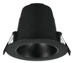 Φωτιστικό Χωνευτό Trio Lighting VIRUNGA 635410132 Μαύρο Ματ (Black Mat) 2300+3000+4000K