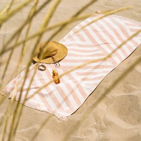 Πετσέτα Θαλάσσης Summer Breeze 394-21 Sand Gofis Home Θαλάσσης 80x160cm 100% Βαμβάκι