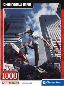 Παζλ Clementoni Chainsaw Man 1000 Τεμάχια
