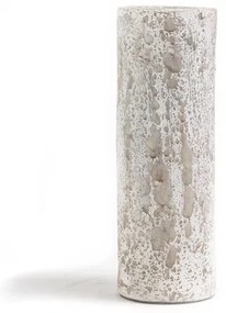 Κεραμικό Κηροπήγιο Slind White Classic Large (11x11x30) Soulworks 0630066