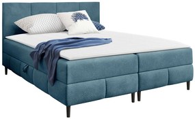 Επενδυμένο κρεβάτι Box Best II-Galazio-160 x 200