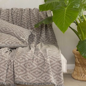 Ριχτάρι Akritas Grey-Bronze Aslanis Home Διθέσιο 180x250cm Cotton,Polycotton
