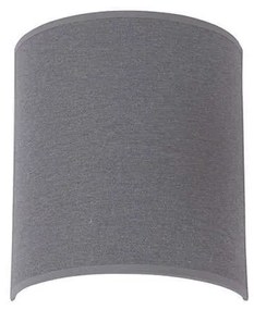 Φωτιστικό Τοίχου - Απλίκα Alice I XS 6812 Grey Nowodvorski Metal, Fabric
