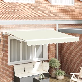 vidaXL Σκηνίτσα Αναδιπλούμενη Κρεμ 250x200 cm
