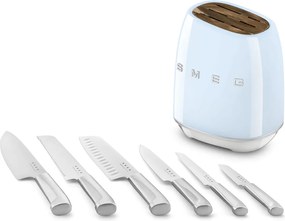 Σετ Μαχαίρια Κουζίνας με Βάση Smeg KBSF02PB