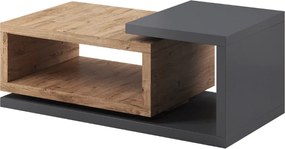 Τραπεζάκι σαλονιού Bron plus ξύλινο μπεζ 120x60x40εκ