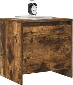 vidaXL Κομοδίνα 2 Τεμ. Καπ. Δρυς 45x34x44,5 εκ. από Επεξεργασμένο Ξύλο