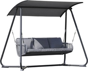 Κούνια κήπου Elba Lesli Living - 236x125x180cm