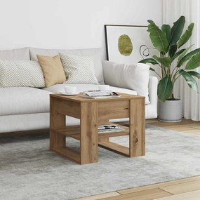 vidaXL Τραπεζάκι σαλονιού Artisan Oak 55,5x55x45cm Κατασκευασμένο ξύλο