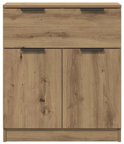 vidaXL Μπουφές Αρτισιανή Δρυς 60 x 30 x 70 εκ. από Επεξεργασμένο Ξύλο