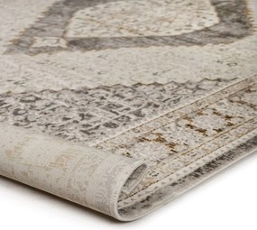 Χαλί Διαδρόμου (80x150) Βιοκαρπέτ Senbrun 9311A White/Gold